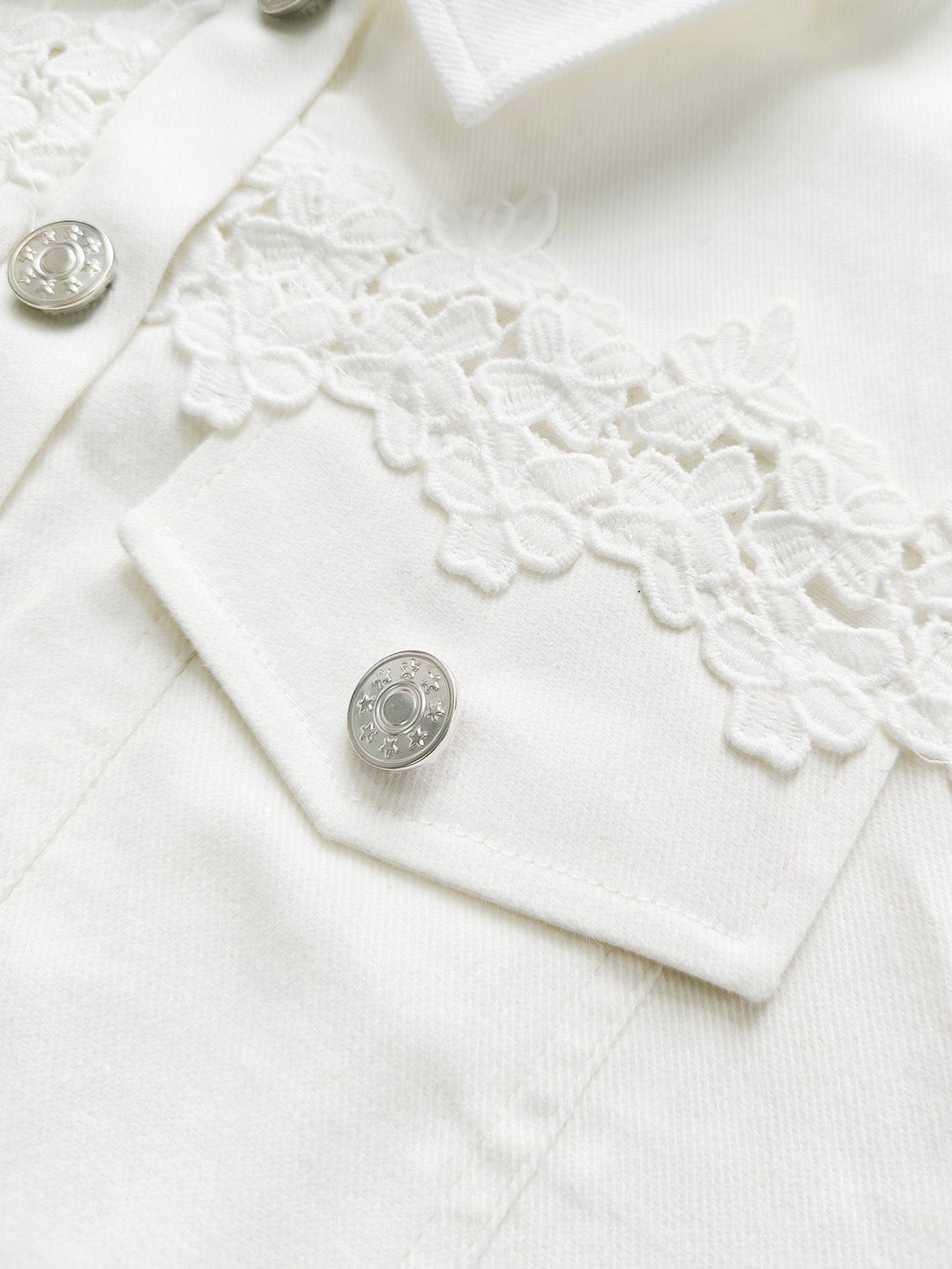 Addison - Lace-Panel Jacket