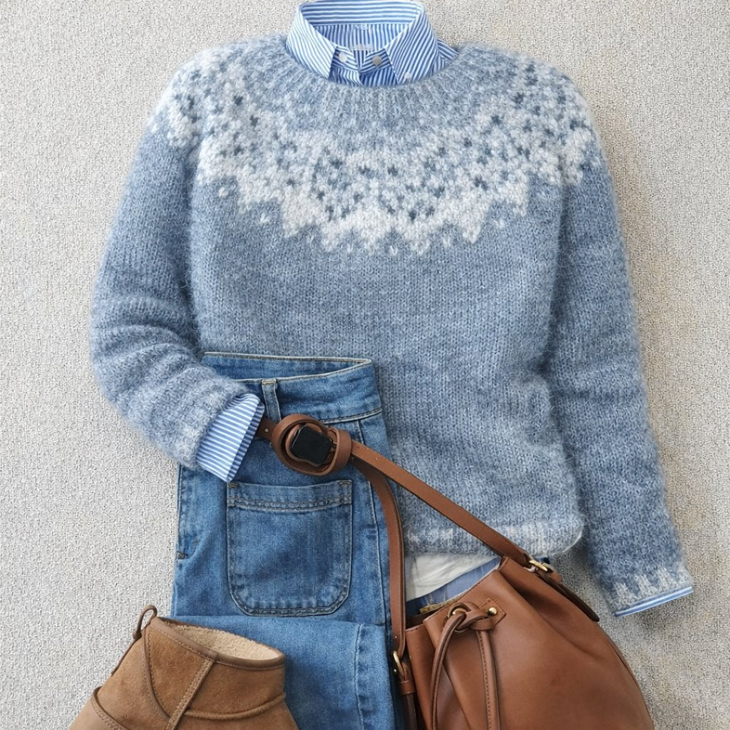 Mia - Classic Vintage Knit Sweater