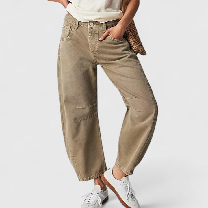 Rain Wide-Leg Trousers